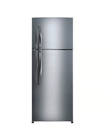 LG 308L Double Door Inverter Refrigerator - Shiny Steel