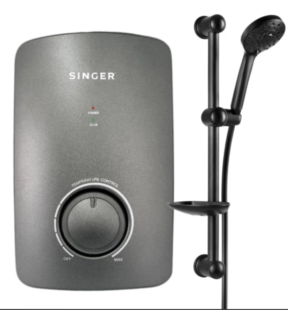 Singer Instant Shower Heater With Pressure Pump 3.5kW - SWH-119EP
