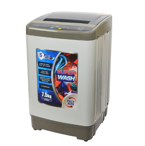  Singer Fully Automatic Washing Machine - Super Wash 7.5kg - SWM-FAR75PT PRODUCT CODE: SWM-FAR75PT