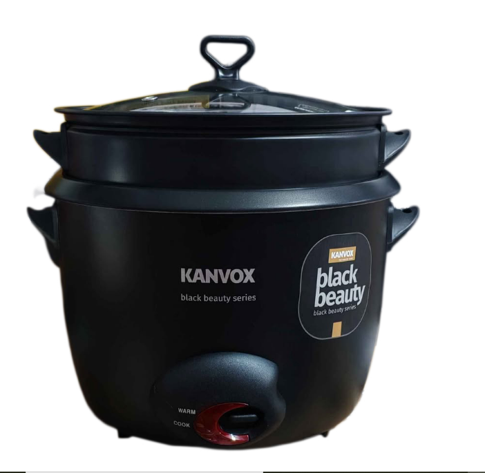 Kanvox Rice Cooker 2.8L Black Beauty – (KRC-28)